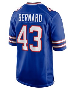Terrel Bernard Buffalo Bills Game Player Jersey - Royal