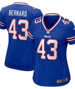 Terrel Bernard Buffalo Bills Women's Game Player Jersey - Royal