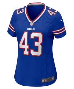 Terrel Bernard Buffalo Bills Women's Game Player Jersey - Royal