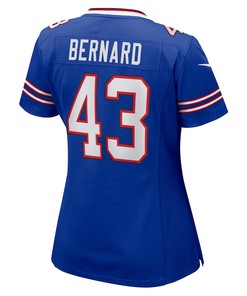 Terrel Bernard Buffalo Bills Women's Game Player Jersey - Royal