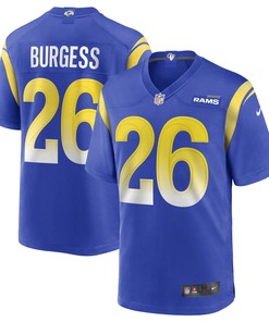 Terrell Burgess Los Angeles Rams Game Jersey - Royal Nfl