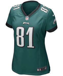 Terrell Owens 81 Philadelphia Eagles Women's Game Retired Player Jersey - Midnight Green