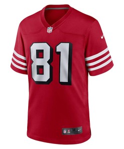 Terrell Owens 81 San Francisco 49ers Retired Alternate Game Jersey - Scarlet