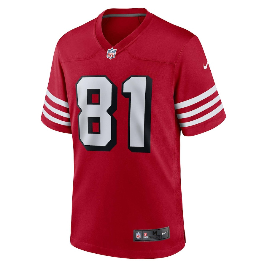 Terrell Owens 81 San Francisco 49ers Retired Alternate Game Jersey - Scarlet