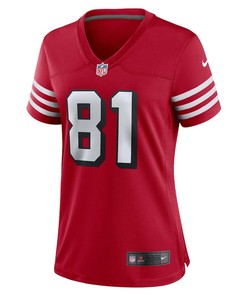 Terrell Owens San Francisco 49ers Women's Alternate Game Jersey - Scarlet