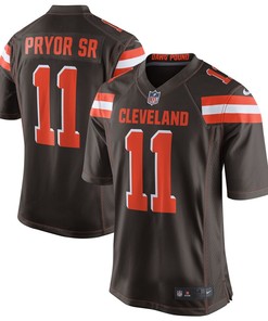 Terrelle Pryor Cleveland Browns Nike Game Jersey - Brown