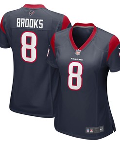 Terrence Brooks Houston Texans Womens Game Jersey - Navy Nfl