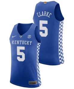 Terrence Clarke 5 Kentucky WildcatsRIP Star Men Jersey - Royal