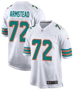 Terron Armstead 72 Miami Dolphins Alternate Game Men Jersey - White Jersey