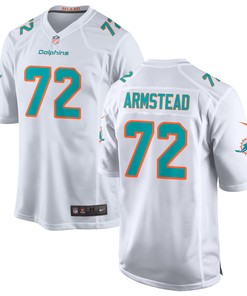 Terron Armstead 72 Miami Dolphins Game Men Jersey - White Jersey