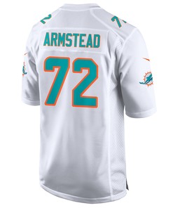 Terron Armstead 72 Miami Dolphins Game Men Jersey - White Jersey