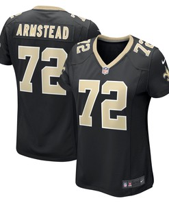Terron Armstead New Orleans Saints Womens Game Jersey - Black Nfl