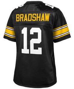 Terry Bradshaw Pittsburgh Steelers Nfl Pro Line Womens Retired Player Jersey - Black