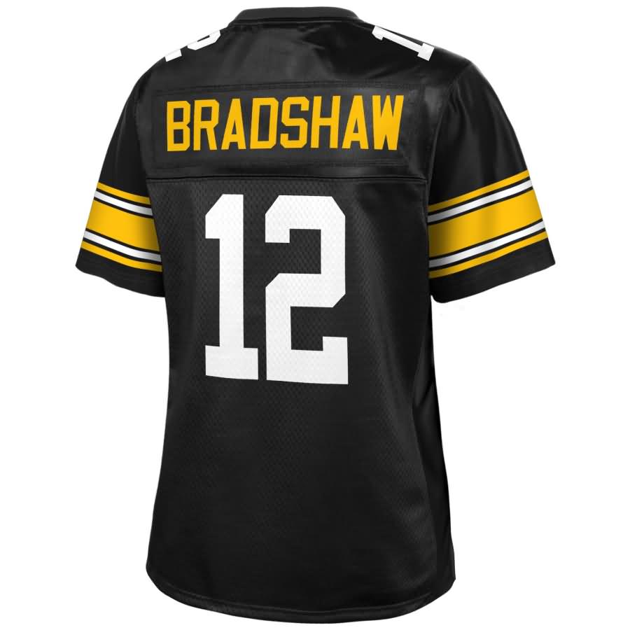 Terry Bradshaw Pittsburgh Steelers Nfl Pro Line Womens Retired Player Jersey - Black