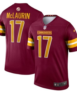 Terry McLaurin 17 Washington Commanders Legend Jersey - Burgundy