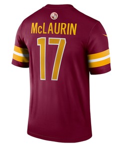 Terry McLaurin 17 Washington Commanders Legend Jersey - Burgundy