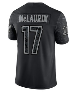 Terry McLaurin 17 Washington Commanders RFLCTV Limited Jersey - Black
