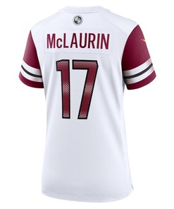 Terry McLaurin 17 Washington Commanders Women's Game Jersey - White