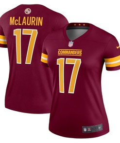 Terry McLaurin 17 Washington Commanders Women's Legend Jersey - Burgundy