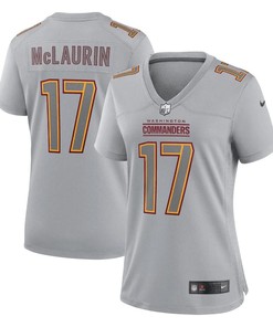 Terry McLaurin Washington Commanders Women's Atmosphere Fashion Game Jersey - Gray