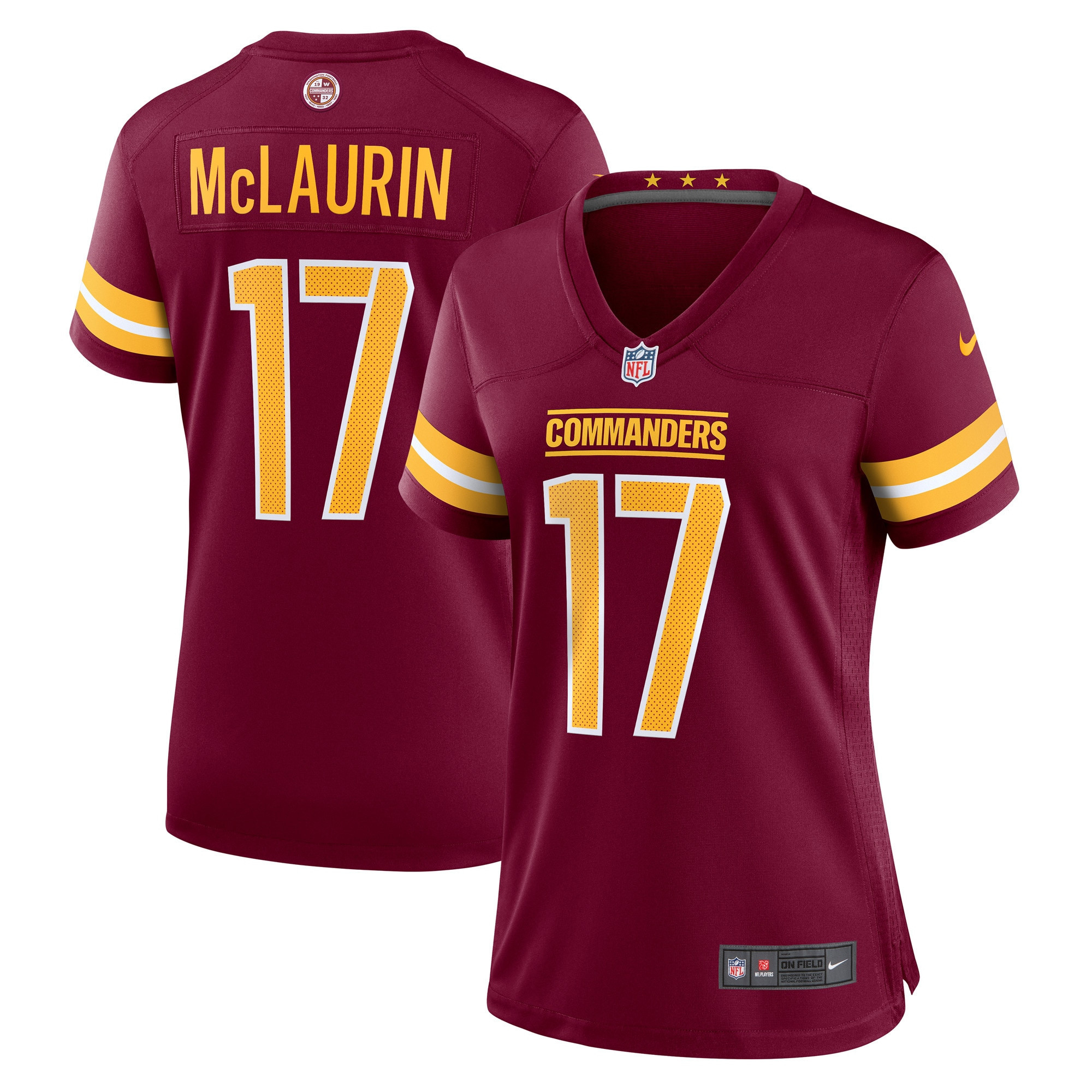 Terry Mclaurin Washington Commanders Womens Player Game Jersey - Burgundy Nfl
