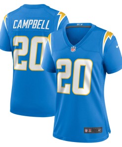 Tevaughn Campbell Los Angeles Chargers Womens Game Player Jersey - Powder Blue Nfl
