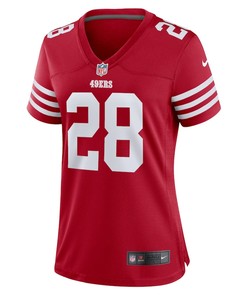 Tevin Coleman San Francisco 49ers Women's Home Game Player Jersey - Scarlet