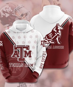 Texas A&M Aggies Custom All Over Print Hoodie 3D