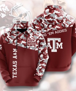 Texas A&M Aggies Custom Hoodie 3D