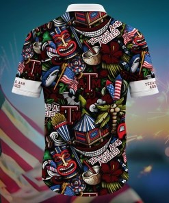 Texas A&M Aggies NCAA Flower Hawaii Shirt For Fans Ver 24