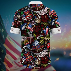 Texas A&M Aggies NCAA Flower Hawaii Shirt For Fans Ver 24