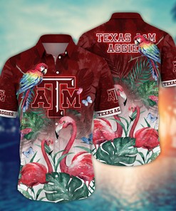 Texas A&M Aggies NCAA Flower Hawaii Shirt For Fans Ver 29