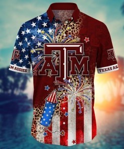 Texas A&M Aggies NCAA Hawaii Shirt Ver 1
