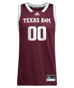 Texas A&M Aggies Unisex NIL Men Basketball Custom Jersey - Maroon