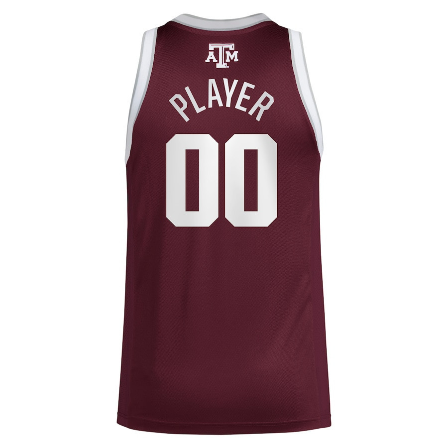 Texas A&M Aggies Unisex NIL Women Basketball Custom Jersey - Maroon
