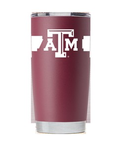 Texas A&M Maroon Stainless Steel Tumbler - Classic Design for Texas A&M Fans