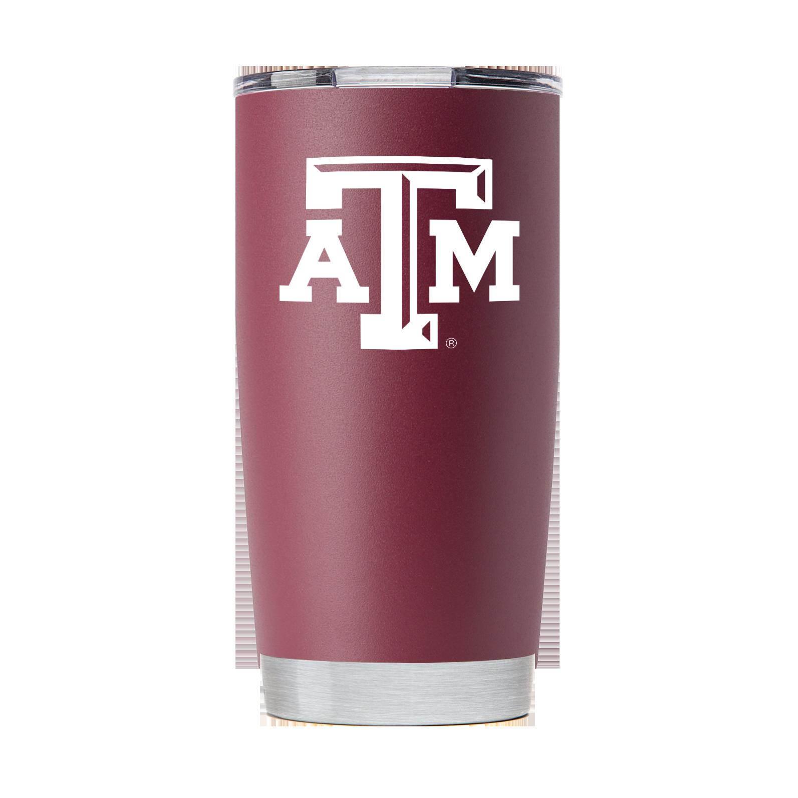 Texas A&M Maroon Tumbler - Great for Texas A&M Fans