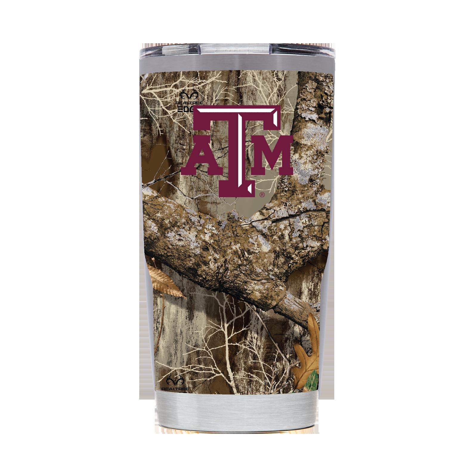 Texas A&M Realtree Camo Tumbler - Perfect for Texas A&M Fans