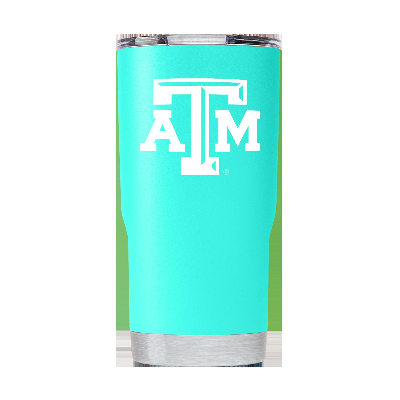 Texas A&M Teal Tumbler - Great for Texas A&M Fans