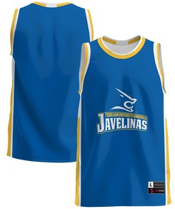 Texas A&m Kingsville Javelinas Basketball Jersey - Blue Ncaa