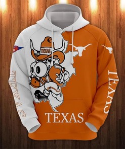 Texas Longhorns Mascot 3D Hoodie Texas Longhorns Gift
