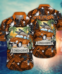 Texas Longhorns NCAA Flower Hawaii Shirt For Fans Ver 1