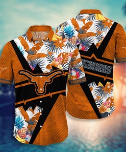 Texas Longhorns NCAA Flower Hawaii Shirt For Fans Ver 10