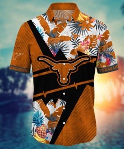 Texas Longhorns NCAA Flower Hawaii Shirt For Fans Ver 10
