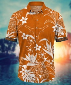 Texas Longhorns NCAA Flower Hawaii Shirt For Fans Ver 13