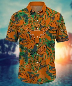Texas Longhorns NCAA Flower Hawaii Shirt For Fans Ver 14