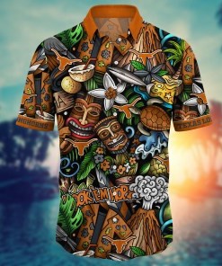 Texas Longhorns NCAA Flower Hawaii Shirt For Fans Ver 15