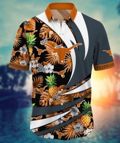 Texas Longhorns NCAA Flower Hawaii Shirt For Fans Ver 16
