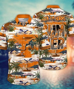 Texas Longhorns NCAA Flower Hawaii Shirt For Fans Ver 17