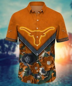 Texas Longhorns NCAA Flower Hawaii Shirt For Fans Ver 18